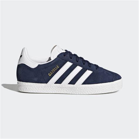 adidas schuhe marineblau|Gazelle Schuh in Marineblau und Weiß .